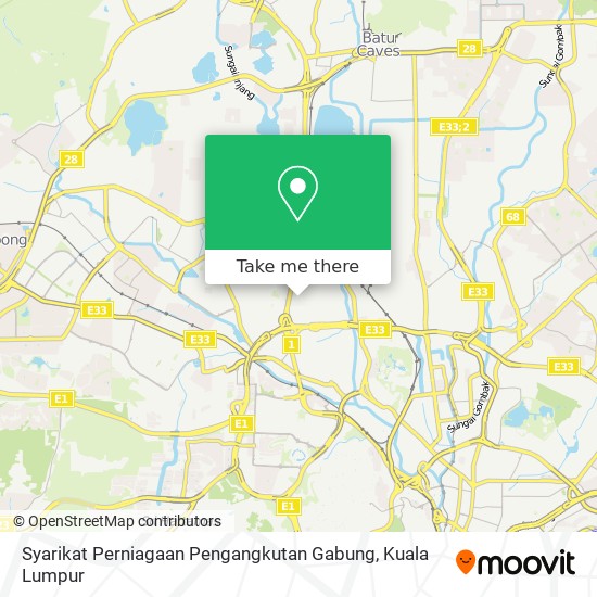 Syarikat Perniagaan Pengangkutan Gabung map