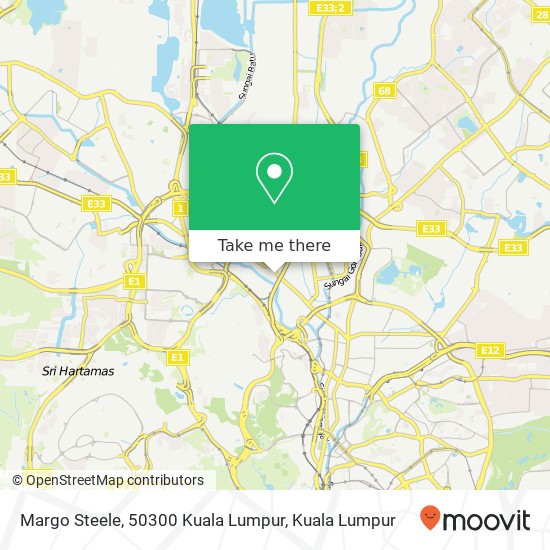 Margo Steele, 50300 Kuala Lumpur map