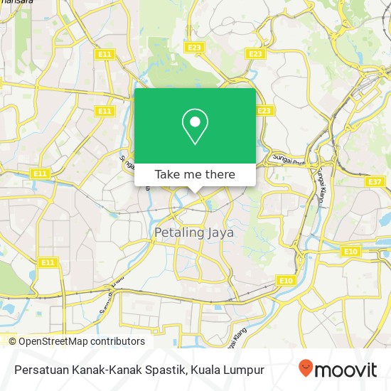 Persatuan Kanak-Kanak Spastik map