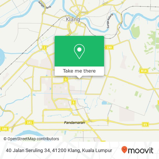 40 Jalan Seruling 34, 41200 Klang map