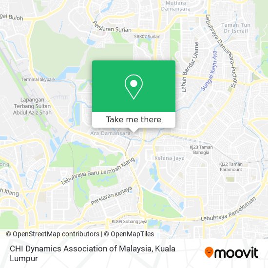 Peta CHI Dynamics Association of Malaysia