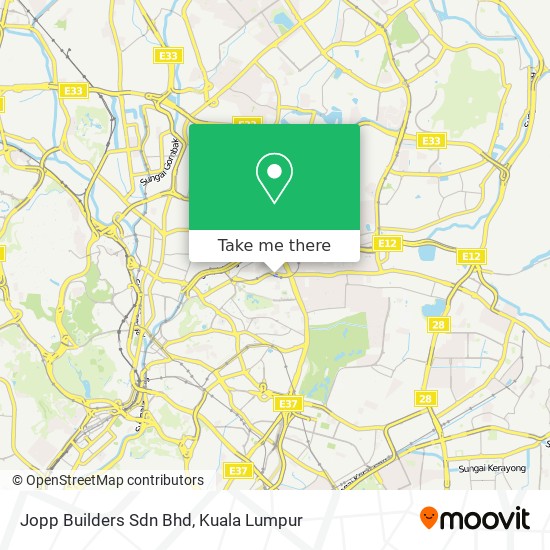 Jopp Builders Sdn Bhd map