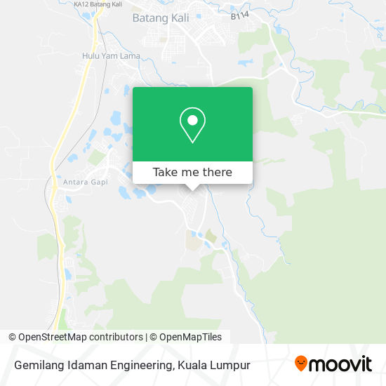 Gemilang Idaman Engineering map