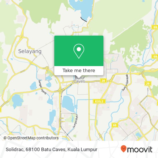 Solidrac, 68100 Batu Caves map