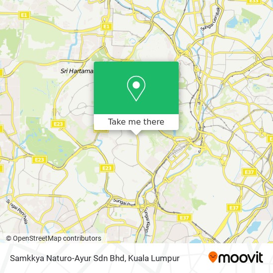 Samkkya Naturo-Ayur Sdn Bhd map