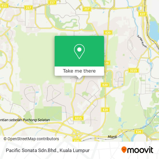 Pacific Sonata Sdn.Bhd. map