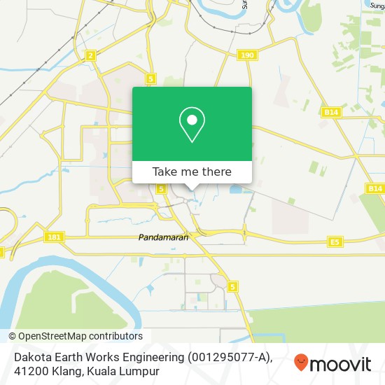 Dakota Earth Works Engineering (001295077-A), 41200 Klang map