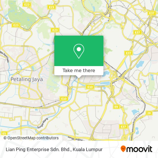 Lian Ping Enterprise Sdn. Bhd. map