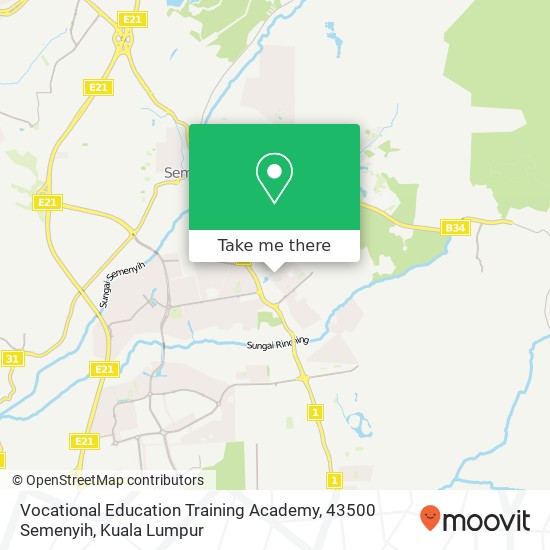 Vocational Education Training Academy, 43500 Semenyih map