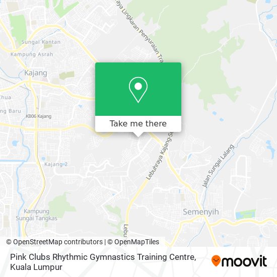Pink Clubs Rhythmic Gymnastics Training Centre map