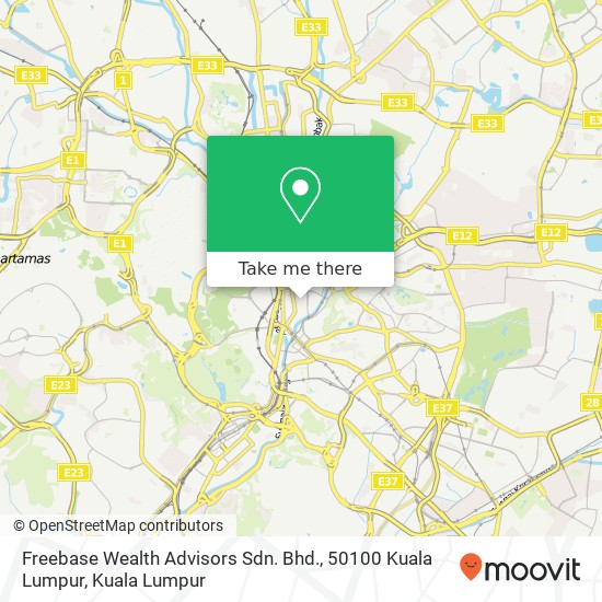 Freebase Wealth Advisors Sdn. Bhd., 50100 Kuala Lumpur map
