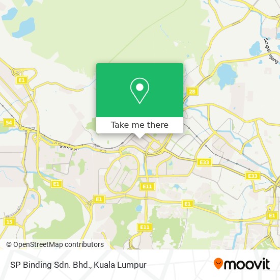 SP Binding Sdn. Bhd. map