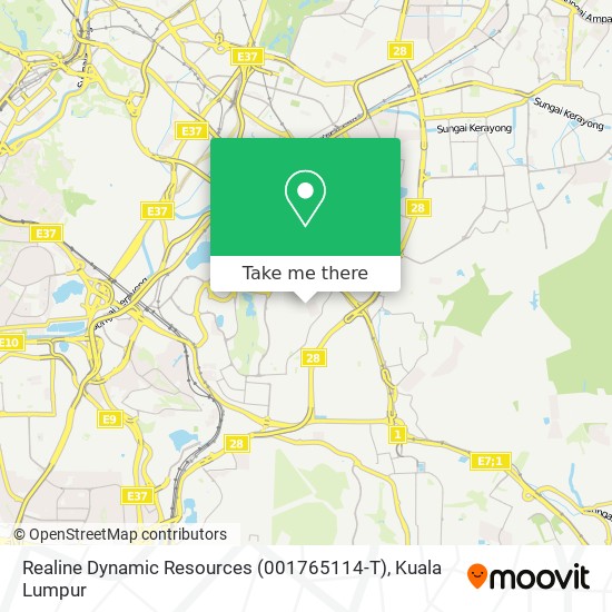 Realine Dynamic Resources (001765114-T) map