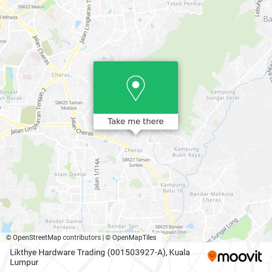 Likthye Hardware Trading (001503927-A) map