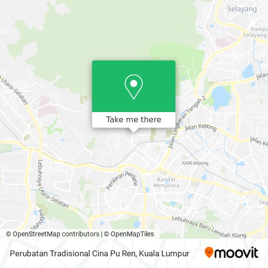 Perubatan Tradisional Cina Pu Ren map
