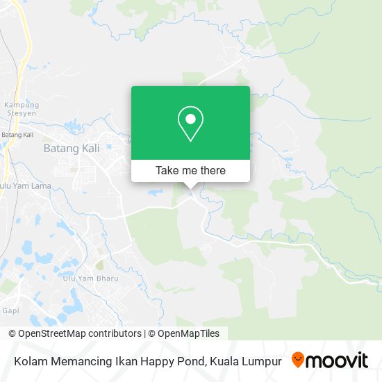 Peta Kolam Memancing Ikan Happy Pond