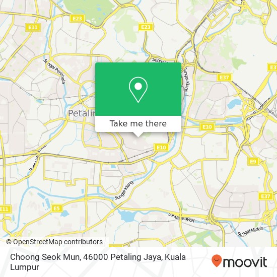 Peta Choong Seok Mun, 46000 Petaling Jaya