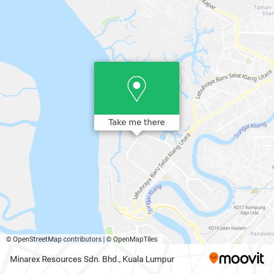 Minarex Resources Sdn. Bhd. map