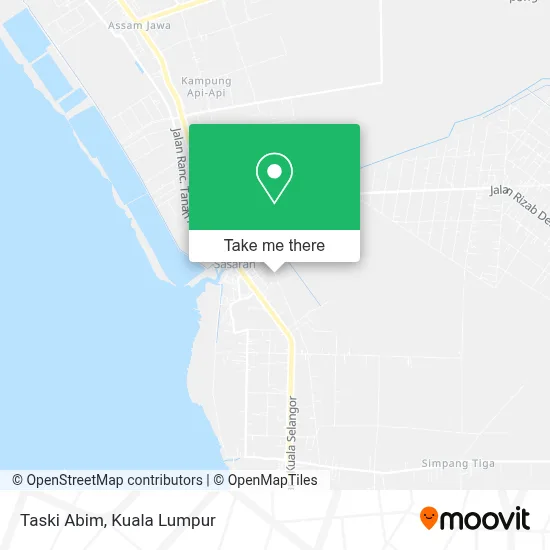 Taski Abim map