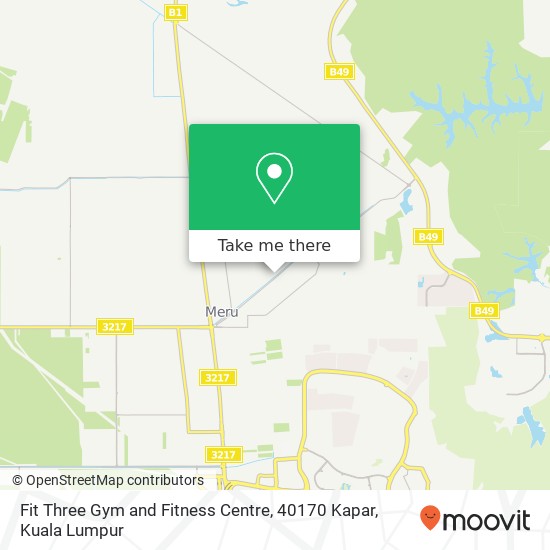 Peta Fit Three Gym and Fitness Centre, 40170 Kapar