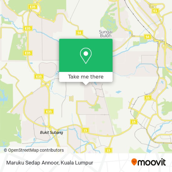 Maruku Sedap Annoor map