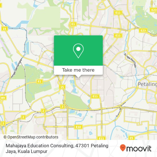 Peta Mahajaya Education Consulting, 47301 Petaling Jaya