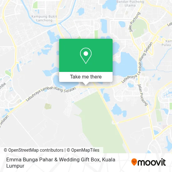 Emma Bunga Pahar & Wedding Gift Box map