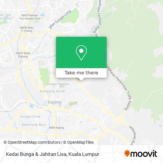 Kedai Bunga & Jahitan Lisa map