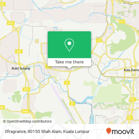 Ilfragrance, 40150 Shah Alam map