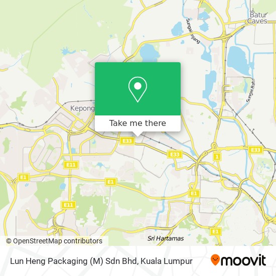 Lun Heng Packaging (M) Sdn Bhd map