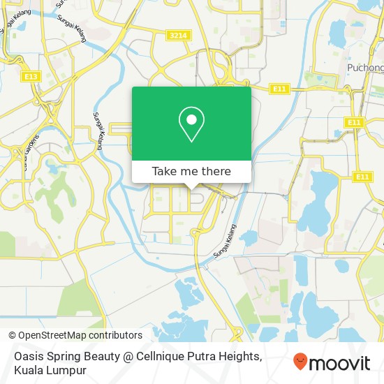 Oasis Spring Beauty @ Cellnique Putra Heights map