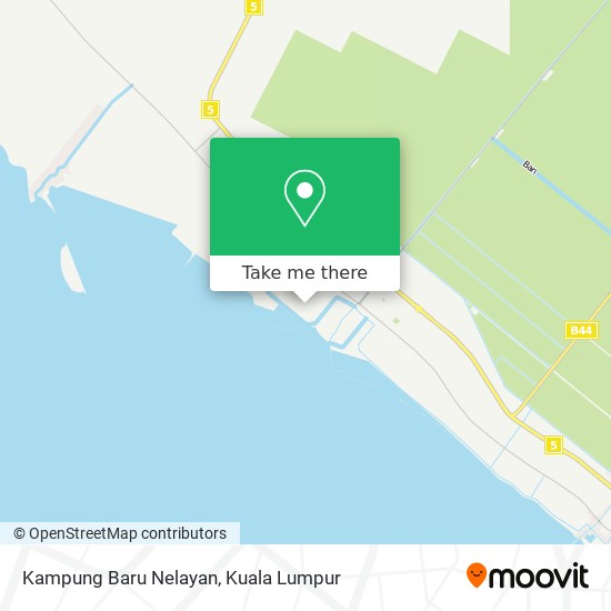 Kampung Baru Nelayan map