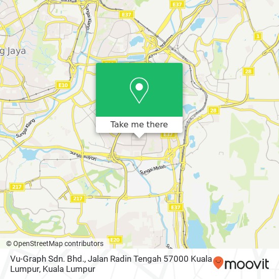 Peta Vu-Graph Sdn. Bhd., Jalan Radin Tengah 57000 Kuala Lumpur