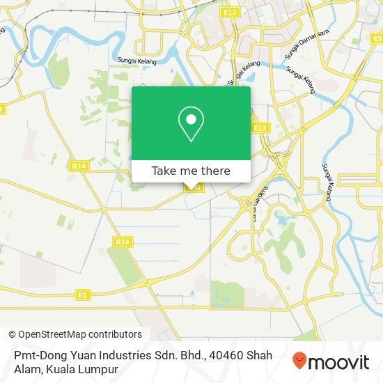 Pmt-Dong Yuan Industries Sdn. Bhd., 40460 Shah Alam map