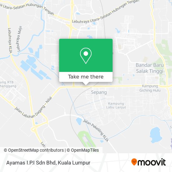 Peta Ayamas I.P.I Sdn Bhd