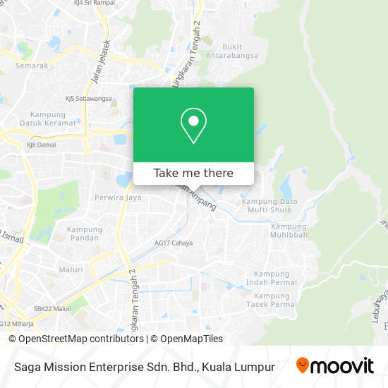 Saga Mission Enterprise Sdn. Bhd. map