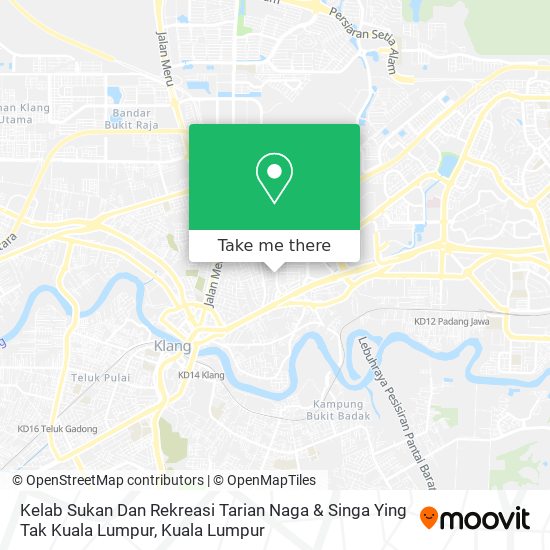 Kelab Sukan Dan Rekreasi Tarian Naga & Singa Ying Tak Kuala Lumpur map