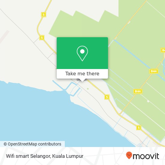 Wifi smart Selangor map