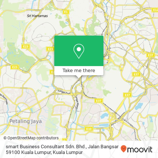 Peta smart Business Consultant Sdn. Bhd., Jalan Bangsar 59100 Kuala Lumpur