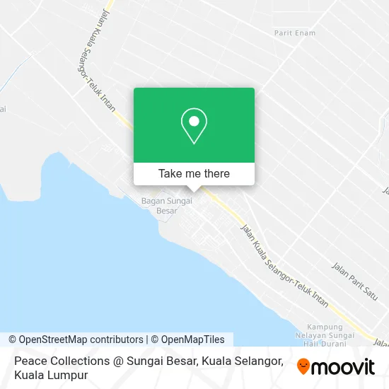 Peace Collections @ Sungai Besar, Kuala Selangor map