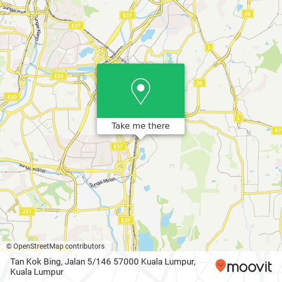 Tan Kok Bing, Jalan 5 / 146 57000 Kuala Lumpur map