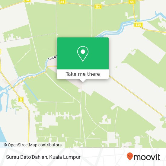 Surau Dato'Dahlan, 45800 Jeram map