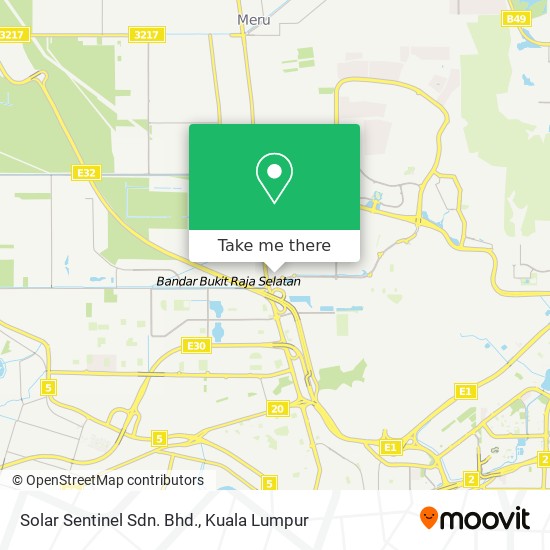 Solar Sentinel Sdn. Bhd. map