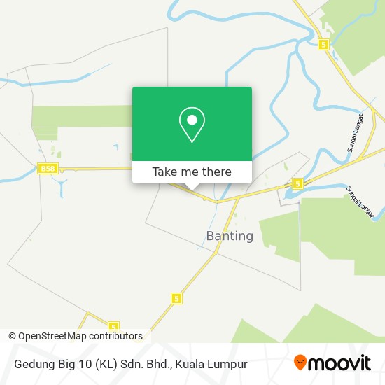 Gedung Big 10 (KL) Sdn. Bhd. map