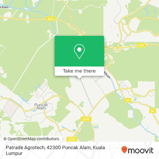 Patrade Agrotech, 42300 Puncak Alam map