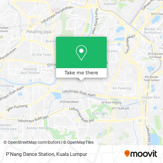 P'Nang Dance Station map