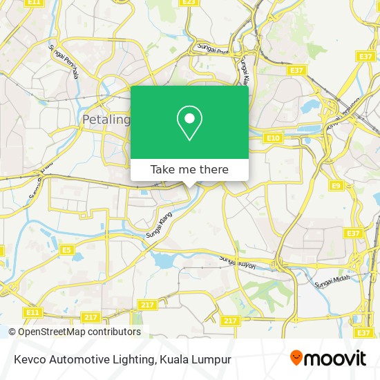 Kevco Automotive Lighting map