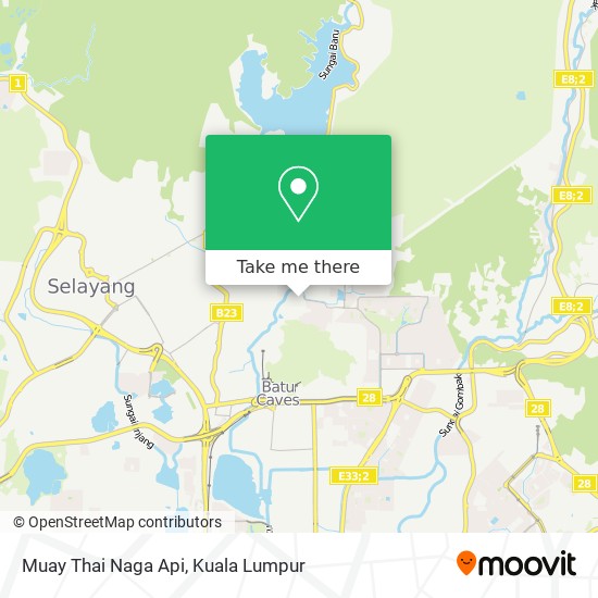 Peta Muay Thai Naga Api