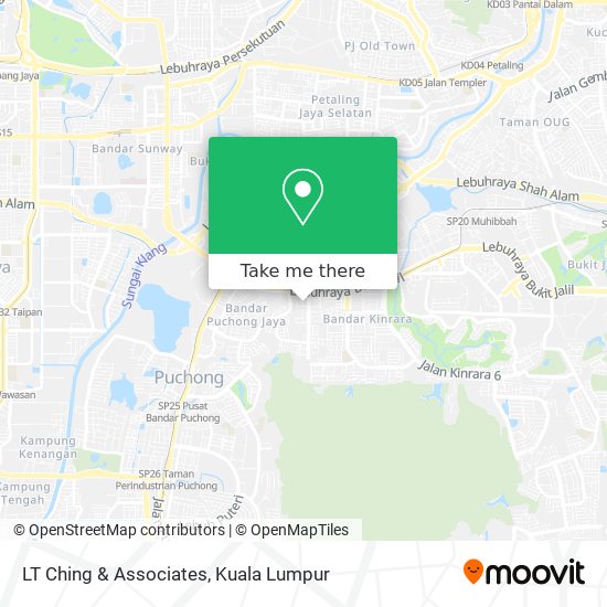 LT Ching & Associates map
