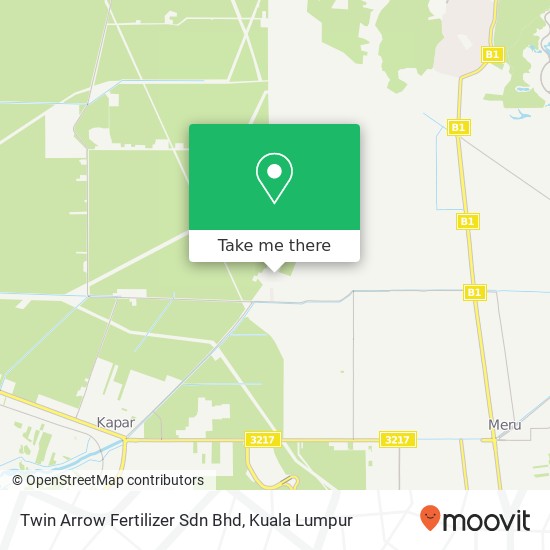 Twin Arrow Fertilizer Sdn Bhd, 45800 Kapar map